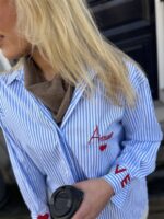 Hemd Gestreept Amour Blauw