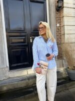 Hemd Gestreept Amour Blauw