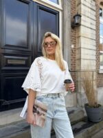 BSB T-Shirt 055-210030 Broderie Mouw