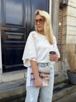 BSB T-Shirt 055-210030 Broderie Mouw