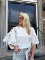 BSB T-Shirt 055-210030 Broderie Mouw