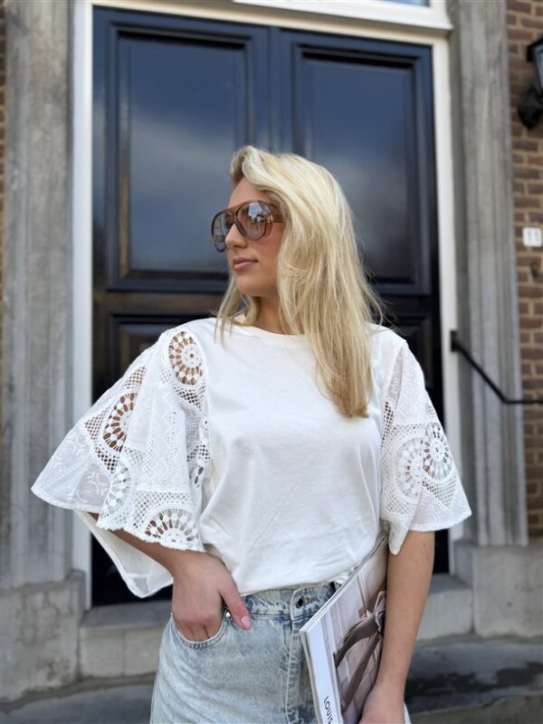 BSB T-Shirt 055-210030 Broderie Mouw