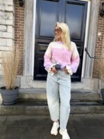 Knitvest 51278 Stripes Det Ruffle Roos