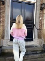 Knitvest 51278 Stripes Det Ruffle Roos