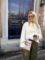 Hemd Ch5135 Strips Bow Geel