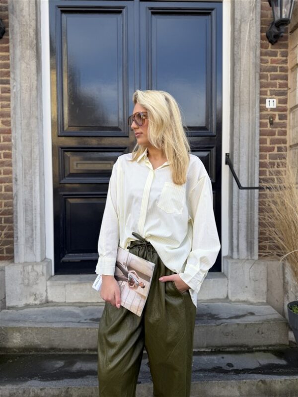 Hemd Gestreept St. Barth Geel