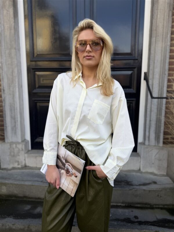 Hemd Gestreept St. Barth Geel