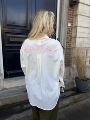 Hemd Gestreept St. Barth Geel