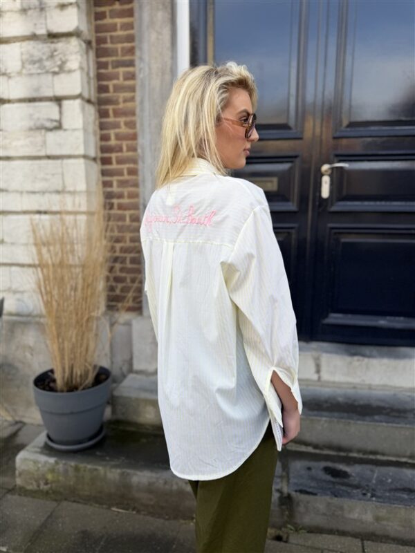 Hemd Gestreept St. Barth Geel