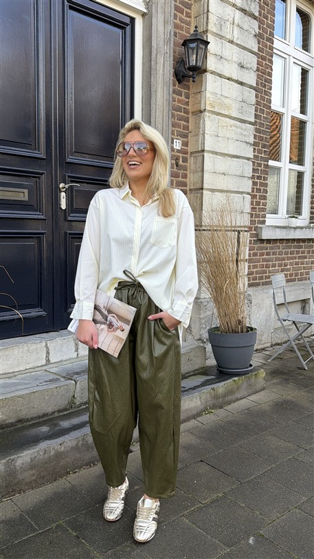 Baggy Balloon Lederlook 02983