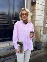 Hemd Gestreept St. Barth Pink