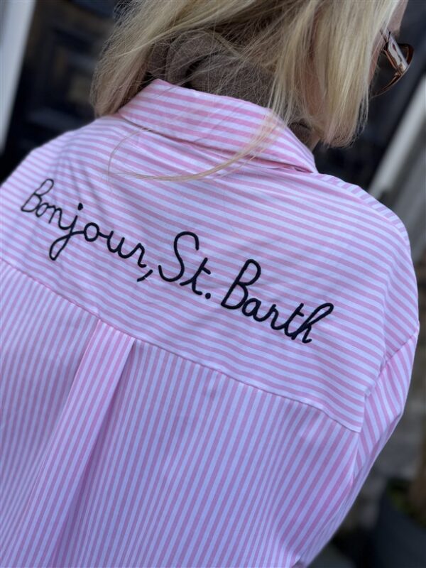 Hemd Gestreept St. Barth Pink