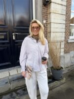 Hemd Gestreept St. Barth Beige