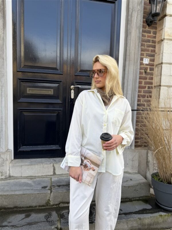 Hemd Gestreept Sun Geel