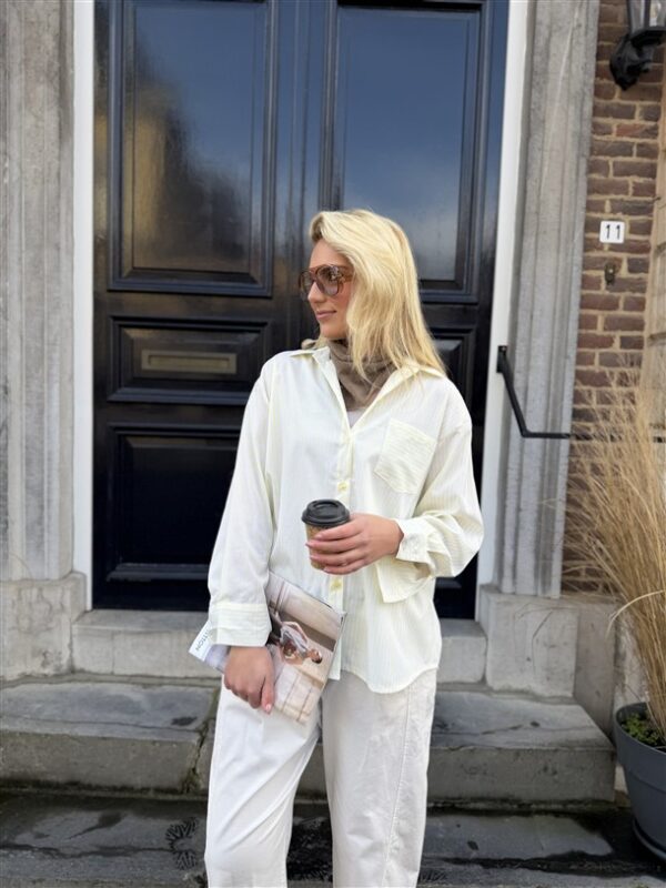 Hemd Gestreept Sun Geel