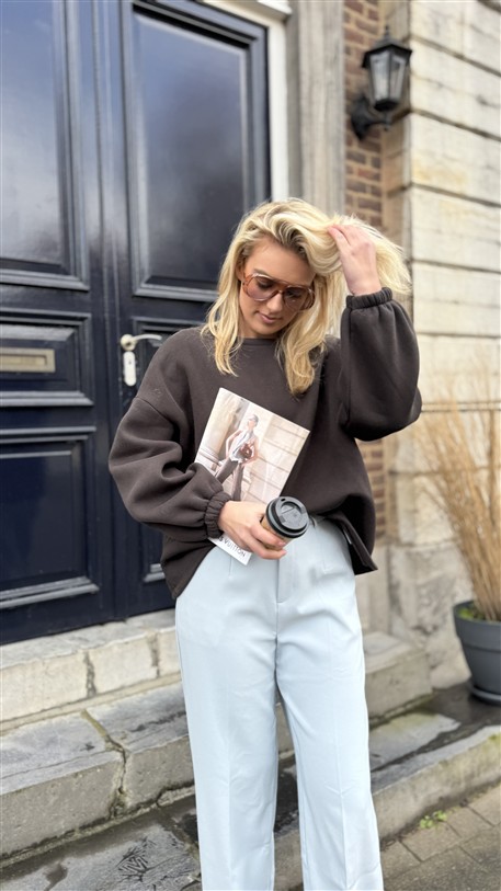 Sweater Bisous Bruin