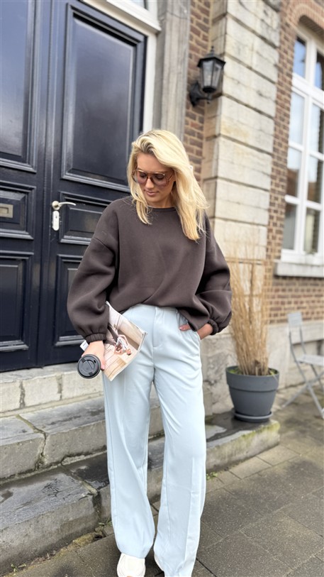 Sweater Bisous Bruin