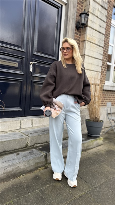 Sweater Bisous Bruin