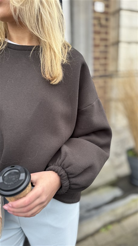 Sweater Bisous Bruin