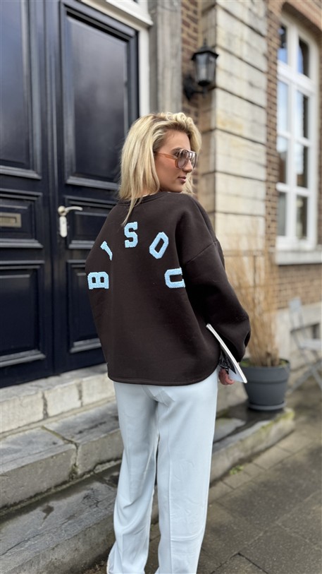 Sweater Bisous Bruin