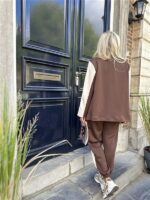 Sporty Blazer 36578 Side Line Sleeve Bru