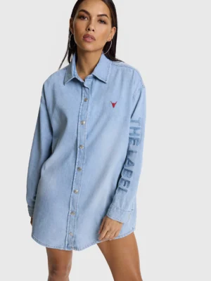 ALIX Denim Blouse 2603971627 Oversized