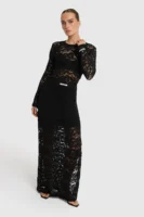 ALIX Lace Top 2603991643 Zwart