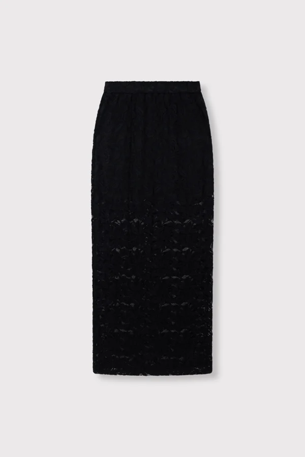 ALIX Maxi Lace Skirt 2603291577 Zwart