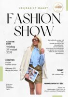 Tickets Fashionshow 27 Maart 2026