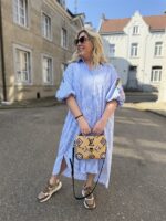 Hemdjurk Stripes Pofmouw Colori Broderie