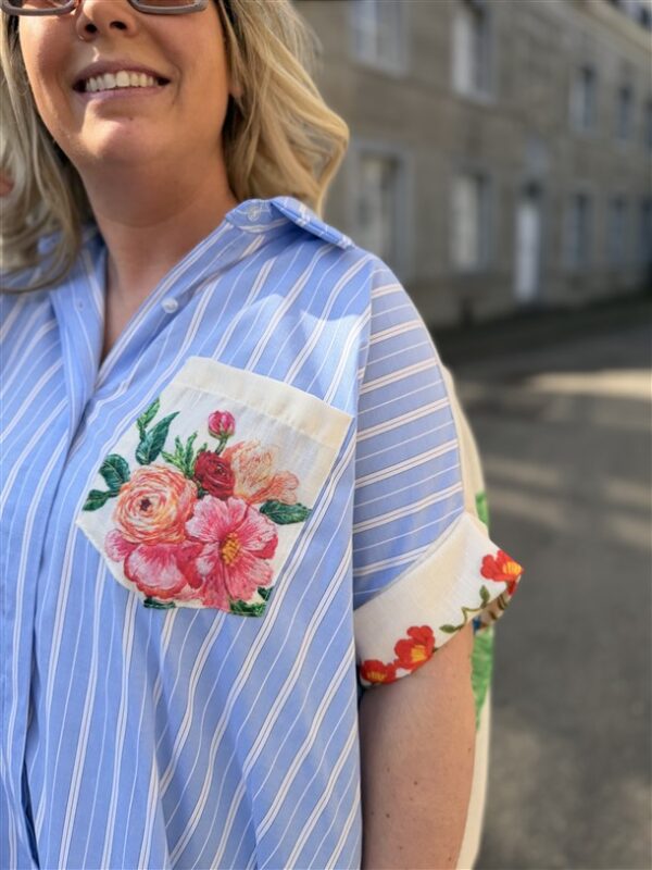 Maxi Hemdj Tropical Back Ecru 605/110