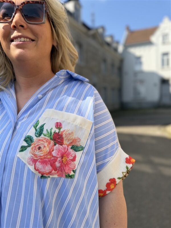 Maxi Hemdj Tropical Back Ecru 605/110