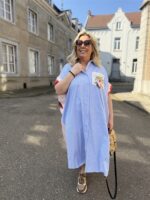 Maxi Hemdjurk Tropical Back Roos