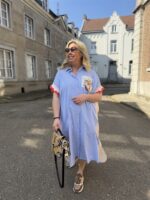 Maxi Hemdjurk Tropical Back Roos