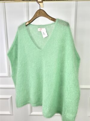 Debardeur Knit 24238 Kidmohair Groen V-H