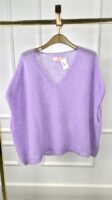 Debardeur Knit 24238 Kidmohair Lila V-H