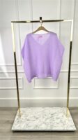 Debardeur Knit 24238 Kidmohair Lila V-H