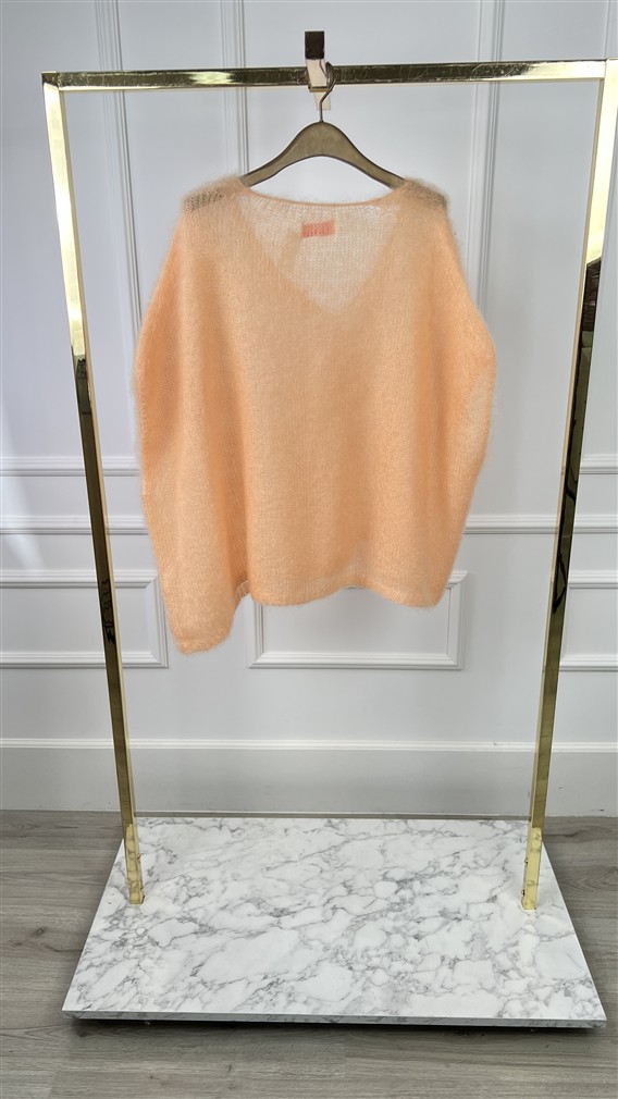 Debardeur Knit 24238 Kidmohair Peach V-H