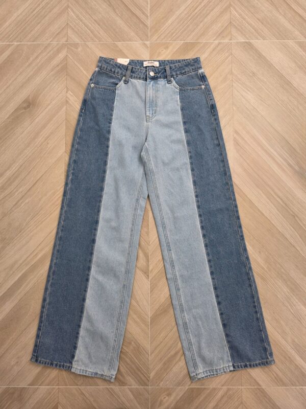 Straight Jeans Rd3566 2 Tones
