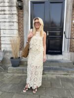 SUNCOO Rok Fanny S26c05251 Crochet Paillet Detail