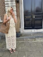 SUNCOO Rok Fanny S26c05251 Crochet Paillet Detail