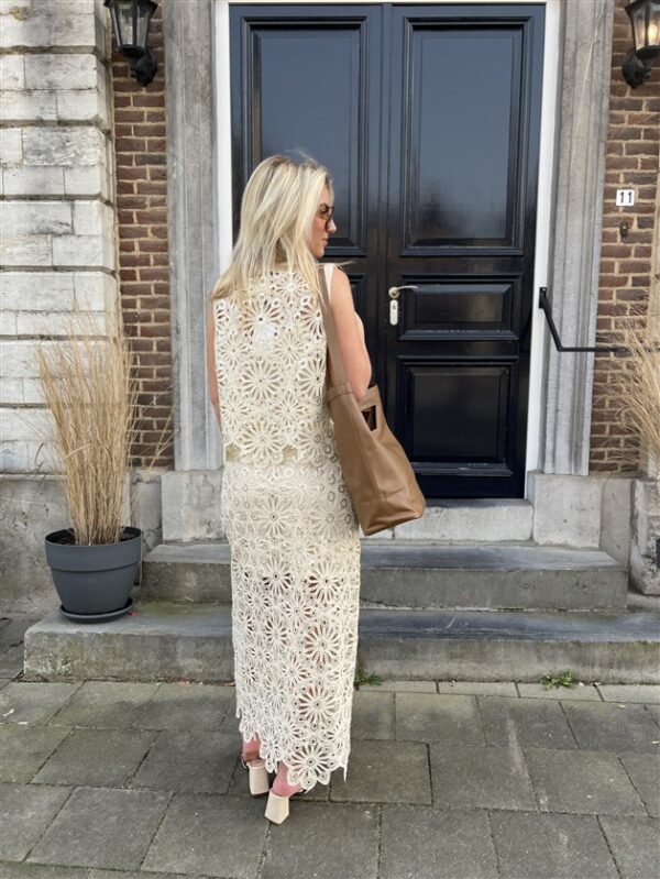 SUNCOO Rok Fanny S26c05251 Crochet Paillet Detail