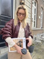 Alix Faux Leather Bomber 2512403475