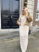 Maxi Lace Skirt 2603291577 Cream