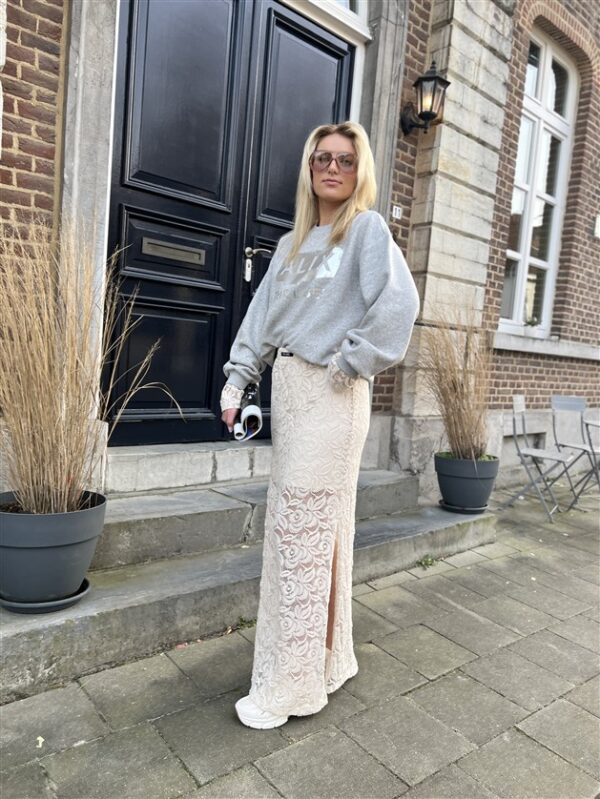 Alix Foil Logo Sweater