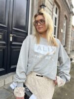 Alix Foil Logo Sweater