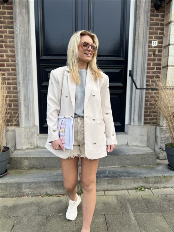 Blazer Zp1144 Hartjes Beige