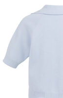 Knit 01-000569-603 K.mouw Kraag Blauw