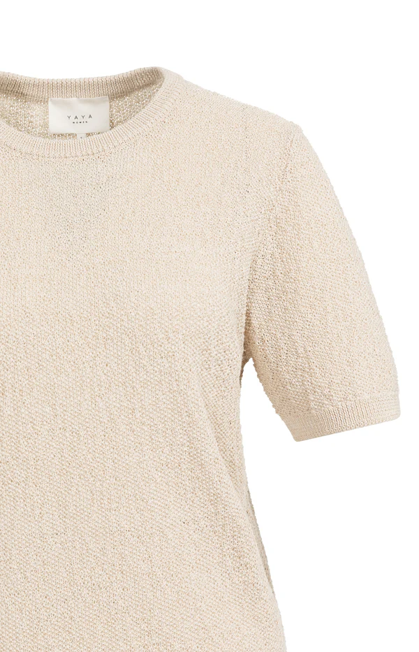 YAYA Knit 01-000564-603 Textured Beige