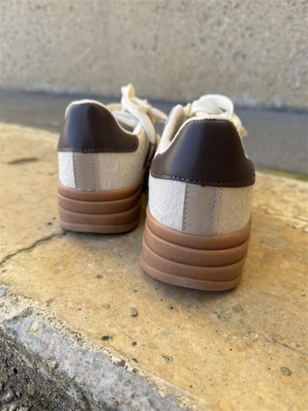 8-193 City Chic Platform Sneaker Bruin